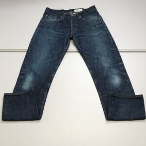 Gustin Selvedge Japanese Denim Jeans #75 Okayama Standard Straight Fit 30 X 29